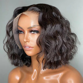 Body Wave Lace Front Short  Bob Wigs real human hair wigs Lace Front Wigs With Baby Hair  Wigs