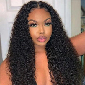 360 Curly Wave  Lace Frontal Wig Brazilian  Virgin Human Hair Wigs Breathable Lace Wig