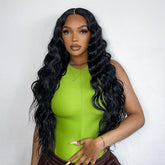 Brazilian Human Hair Lace Front Wigs With Baby Hair Affordable U Part  Loose Wave Lace Front Wigs