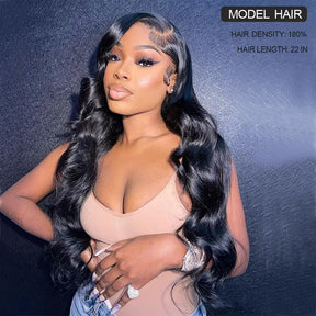 Glueless Transparent Body Wave Human Lace Frontal Wigs 13x6 Lace Wigs  Human Hair Wigs